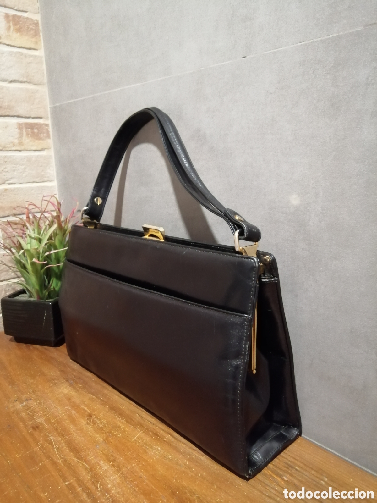 Vintage: Bolso de piel bellido - Foto 9