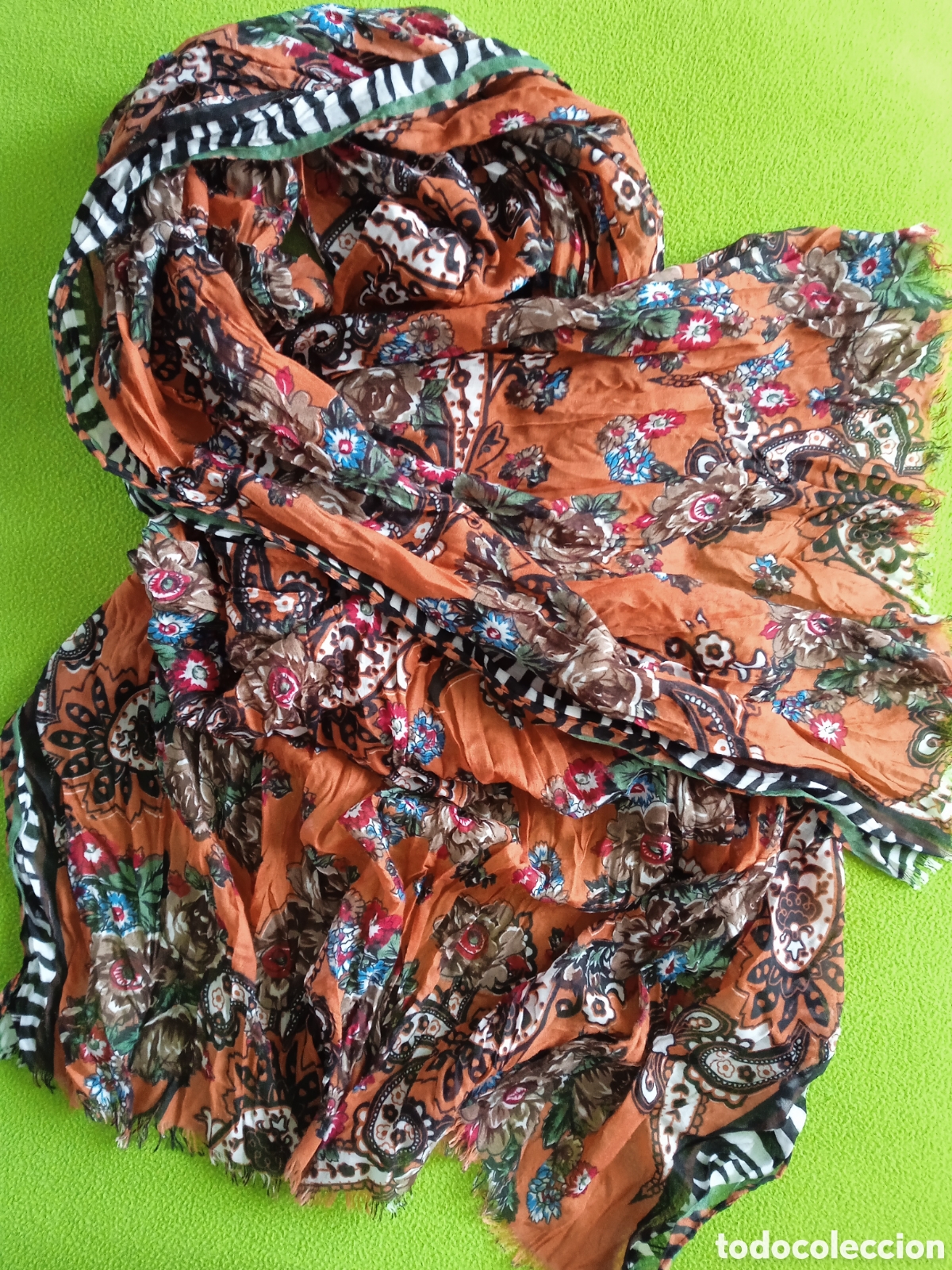 Vintage: FULAR largo. Marca Dayaday..Nuevo. - Foto 7