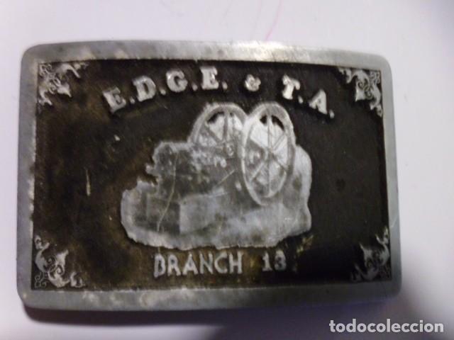 Vintage: GRAN HEBILLA E.D.G.E Y T.A FILIAL 13-130 GRAMOS - Foto 1