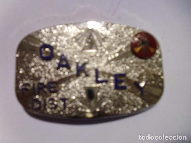Vintage: GRAN HEBILLA BOMBEROS 0AKLEY - Foto 1