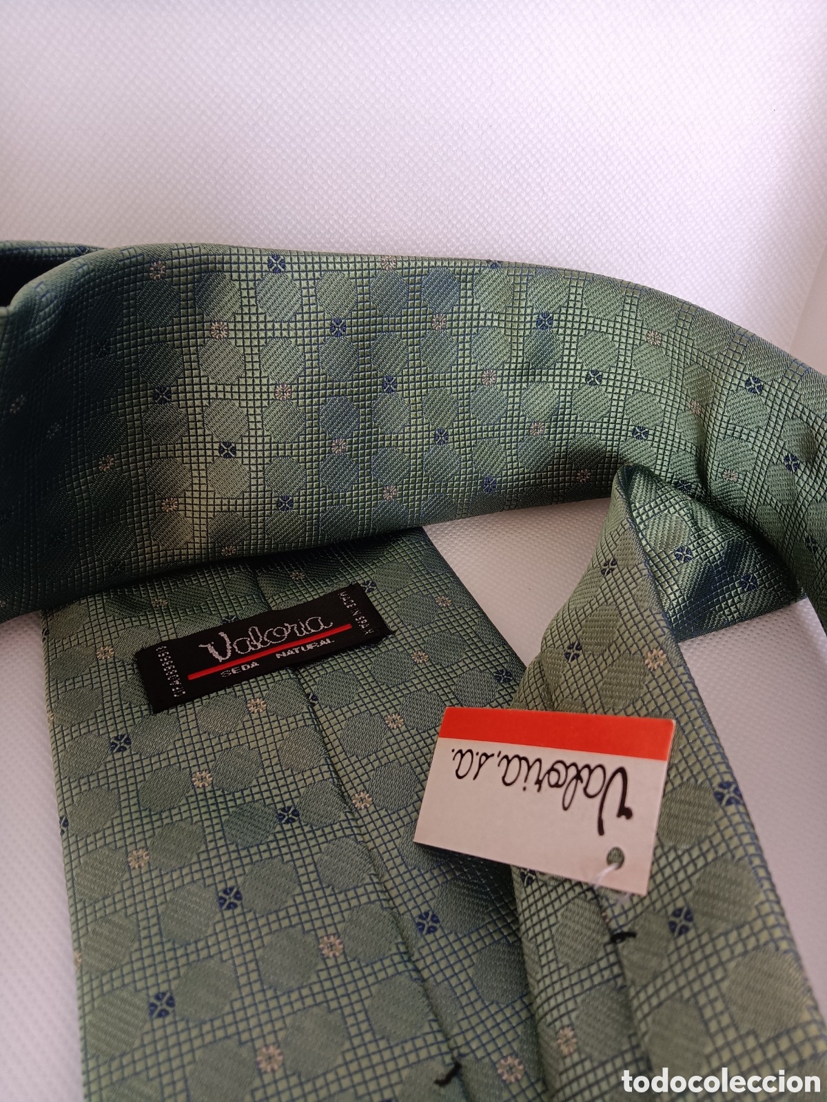 Vintage: Corbata de seda natural sin estrenar - Foto 2