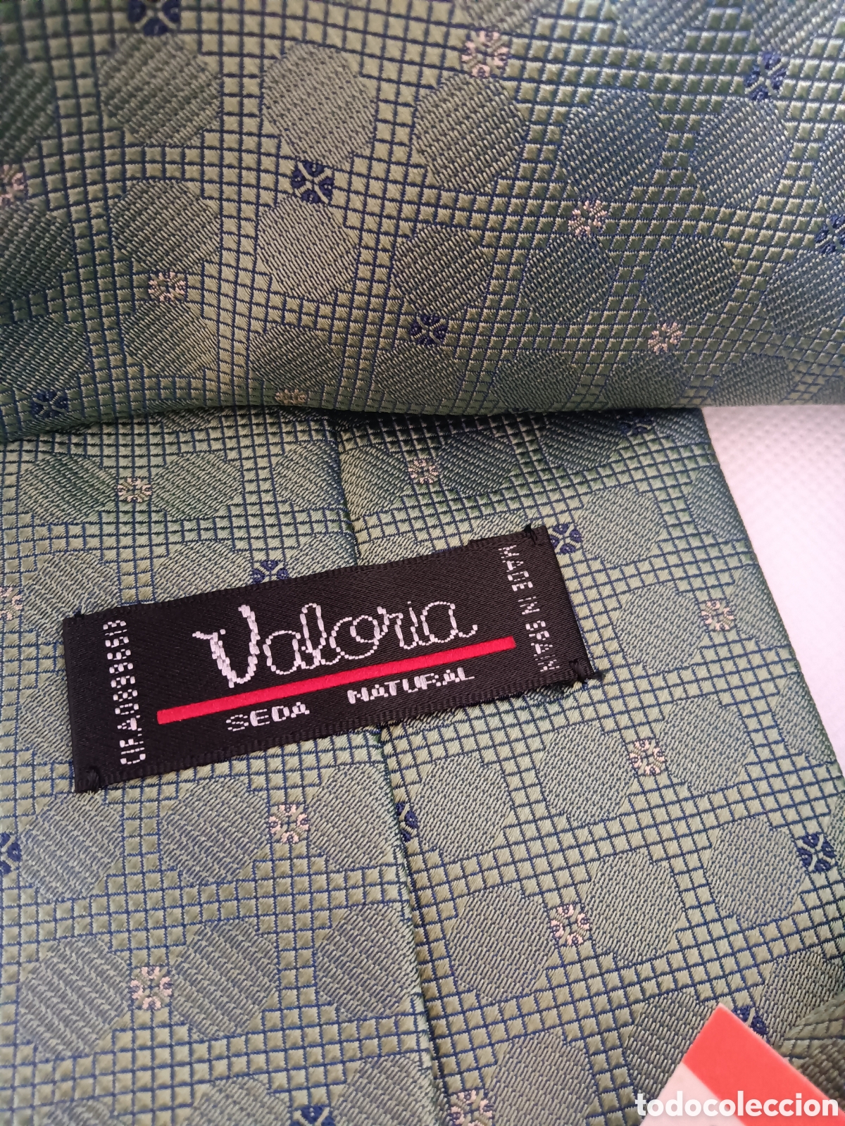 Vintage: Corbata de seda natural sin estrenar - Foto 3