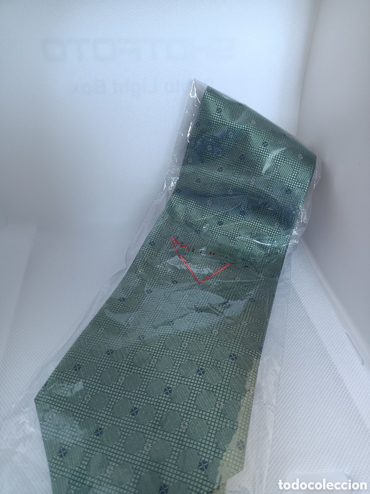 Vintage: Corbata de seda natural sin estrenar - Foto 4