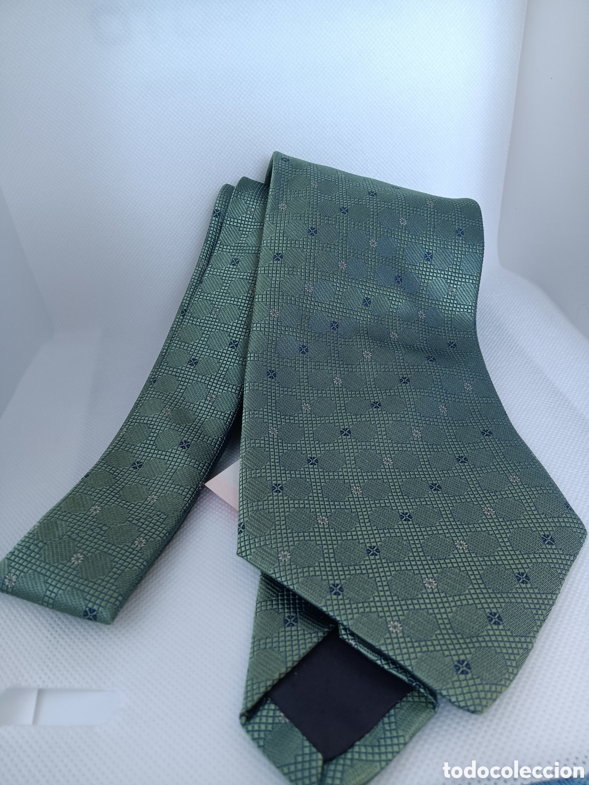 Vintage: Corbata de seda natural sin estrenar - Foto 1