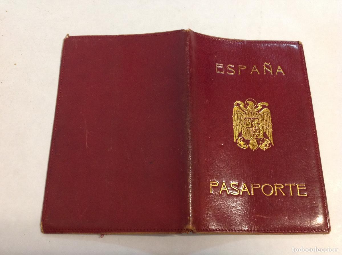Vintage: Funda de pasaporte. Espa&ntilde;a. A&ntilde;os 60 - Foto 3