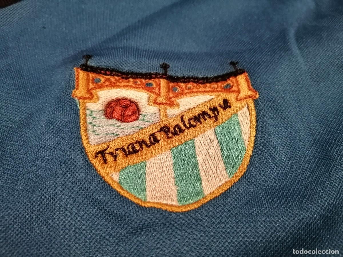 Vintage: SUDADERA TRIANA BALONPI&Eacute; MATCH WORN - Foto 13