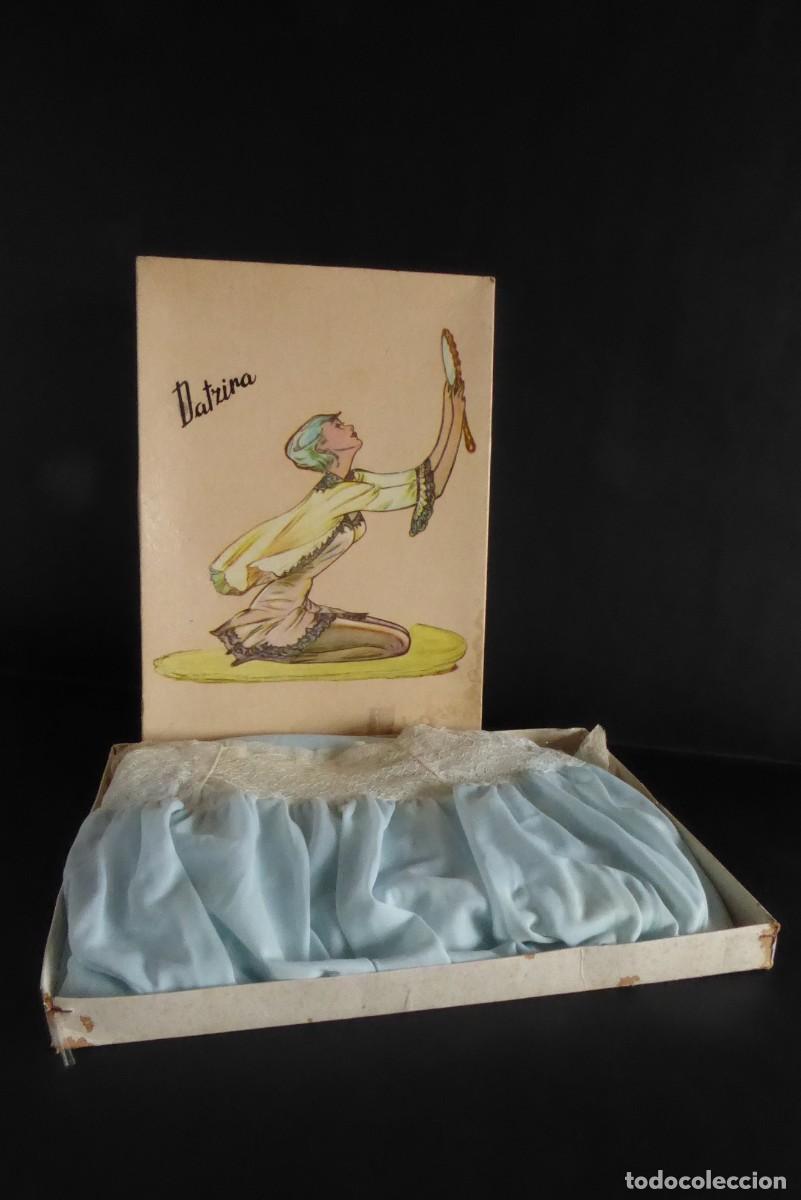 Vintage: CAMIS&Oacute;N AZUL DATZIRA - TALLA 3 - Foto 1