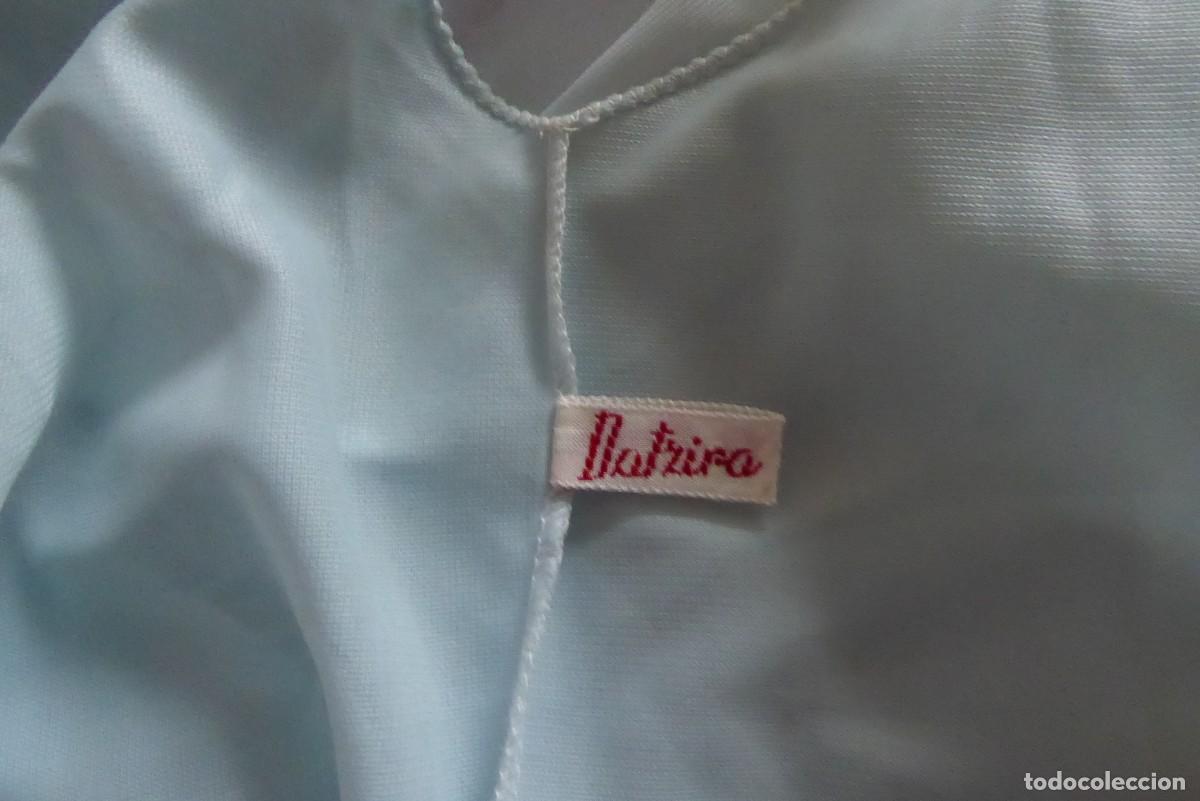 Vintage: CAMIS&Oacute;N AZUL DATZIRA - TALLA 3 - Foto 7