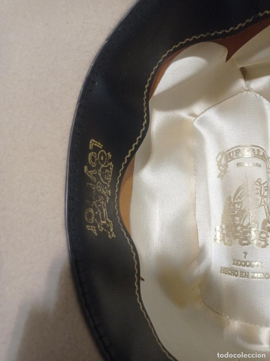 Vintage: Antiguo sombrero hecho en M&eacute;xico - Foto 4