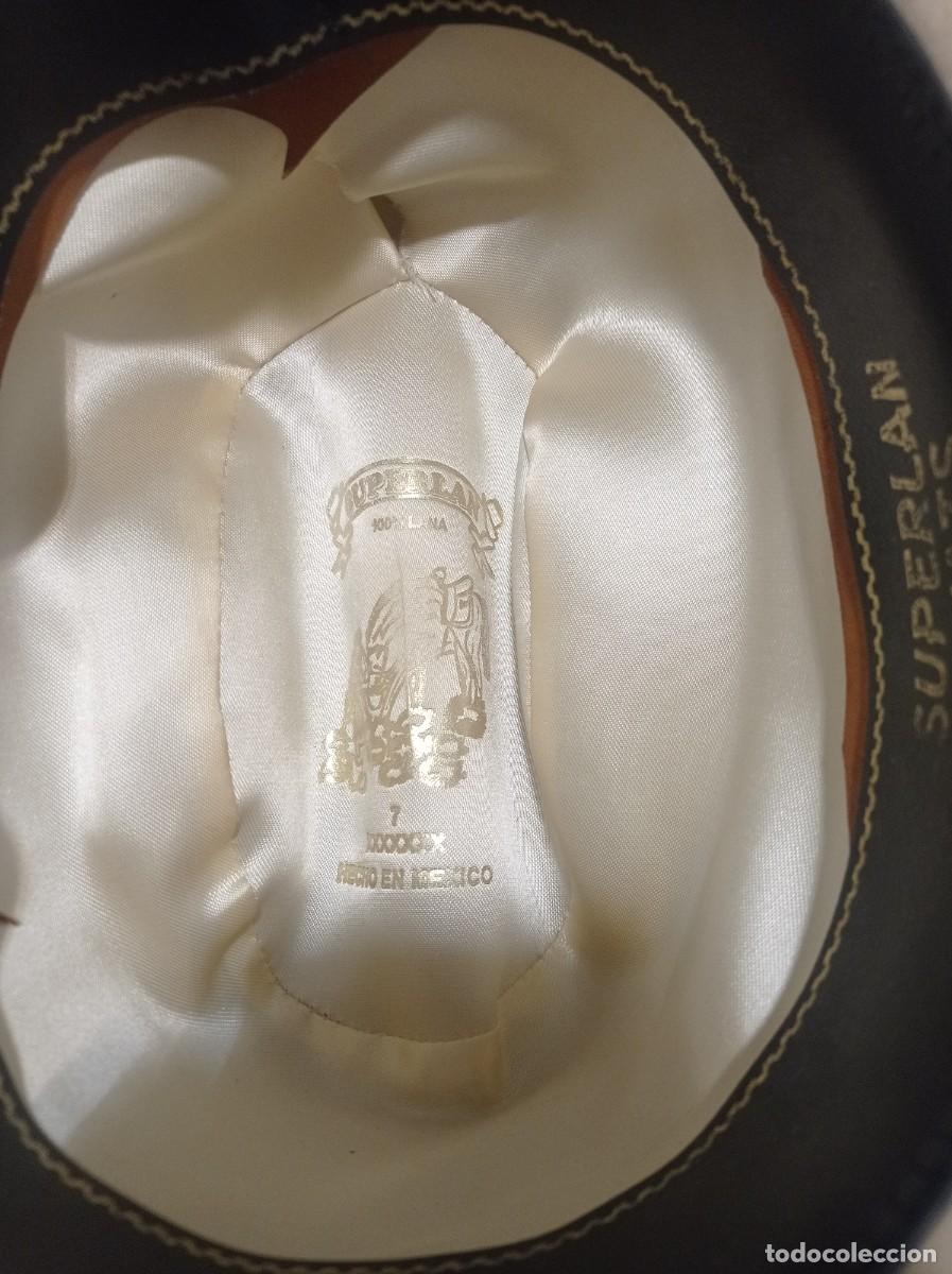 Vintage: Antiguo sombrero hecho en M&eacute;xico - Foto 5