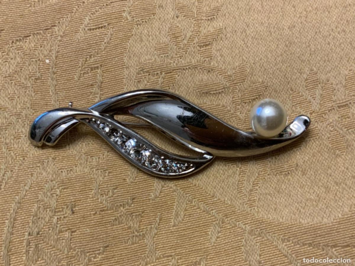 Vintage: BROCHE ALFILER, A&Ntilde;OS 60 PERLA - Foto 7
