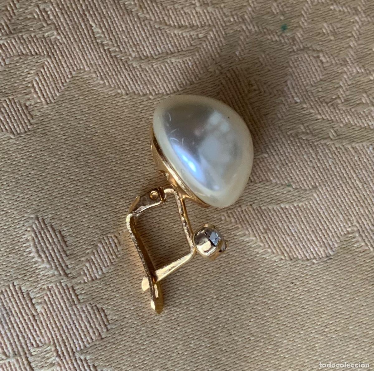 Vintage: PENDIENTES VINTAGE PERLA - Foto 7