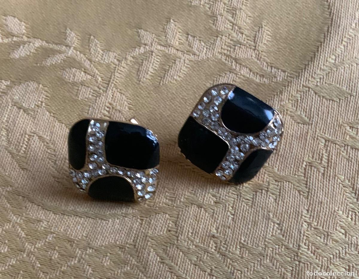 Vintage: PENDIENTES VINTAGE CIERRE OMEGA - Foto 1
