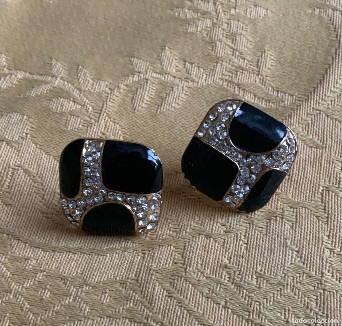 Vintage: PENDIENTES VINTAGE CIERRE OMEGA - Foto 2