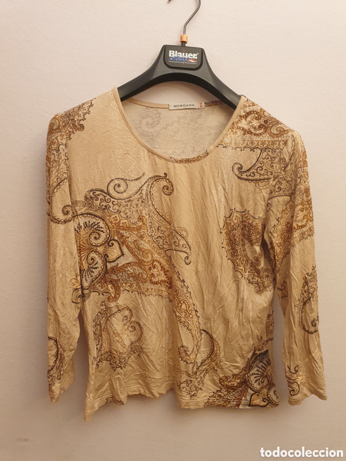Vintage: Camiseta estampada Morgana. Talla 44. - Foto 1