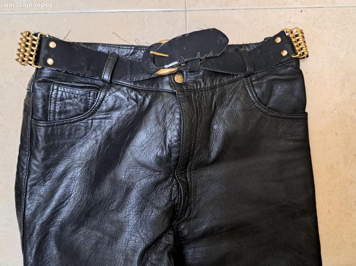 Vintage: Pantalon mujer de cuero - Foto 2