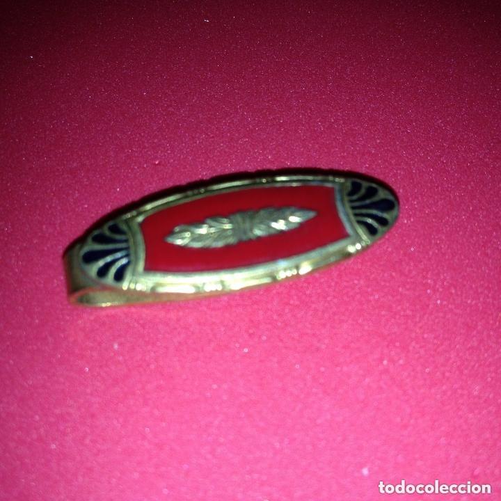 Vintage: ANTIGUO PISACORBATAS - ESMALTE - Foto 2