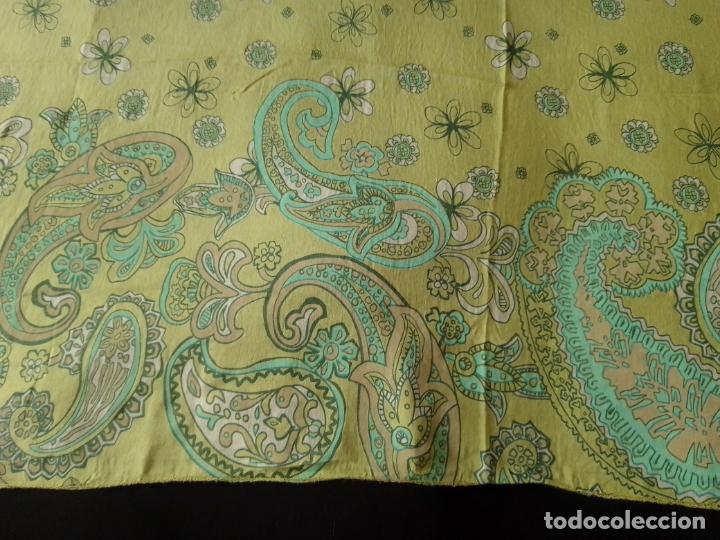 Vintage: Lote 3 (tres) pa&ntilde;uelos / echarpes de seda - Foto 11