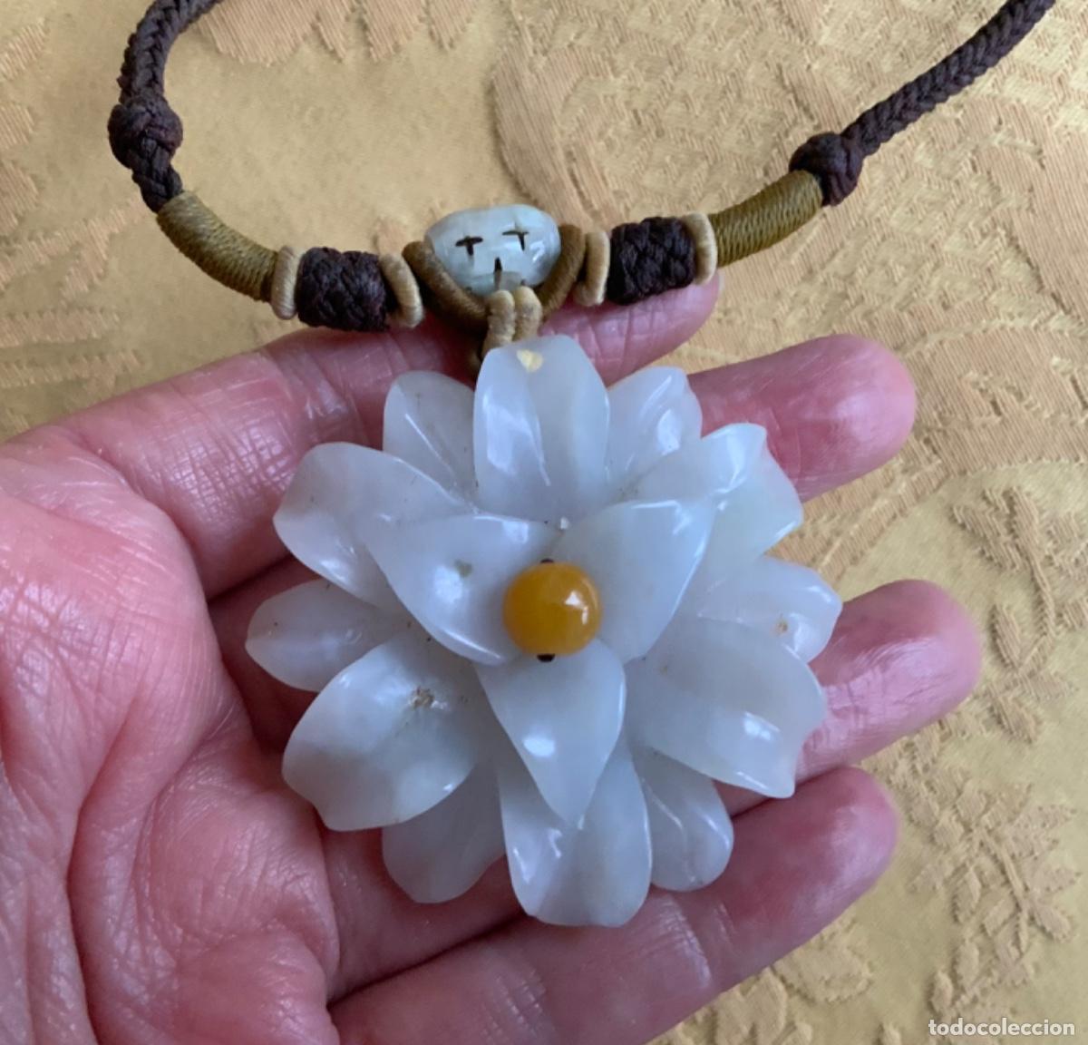 Vintage: COLLAR FLOR DE CRISTAL - Foto 1