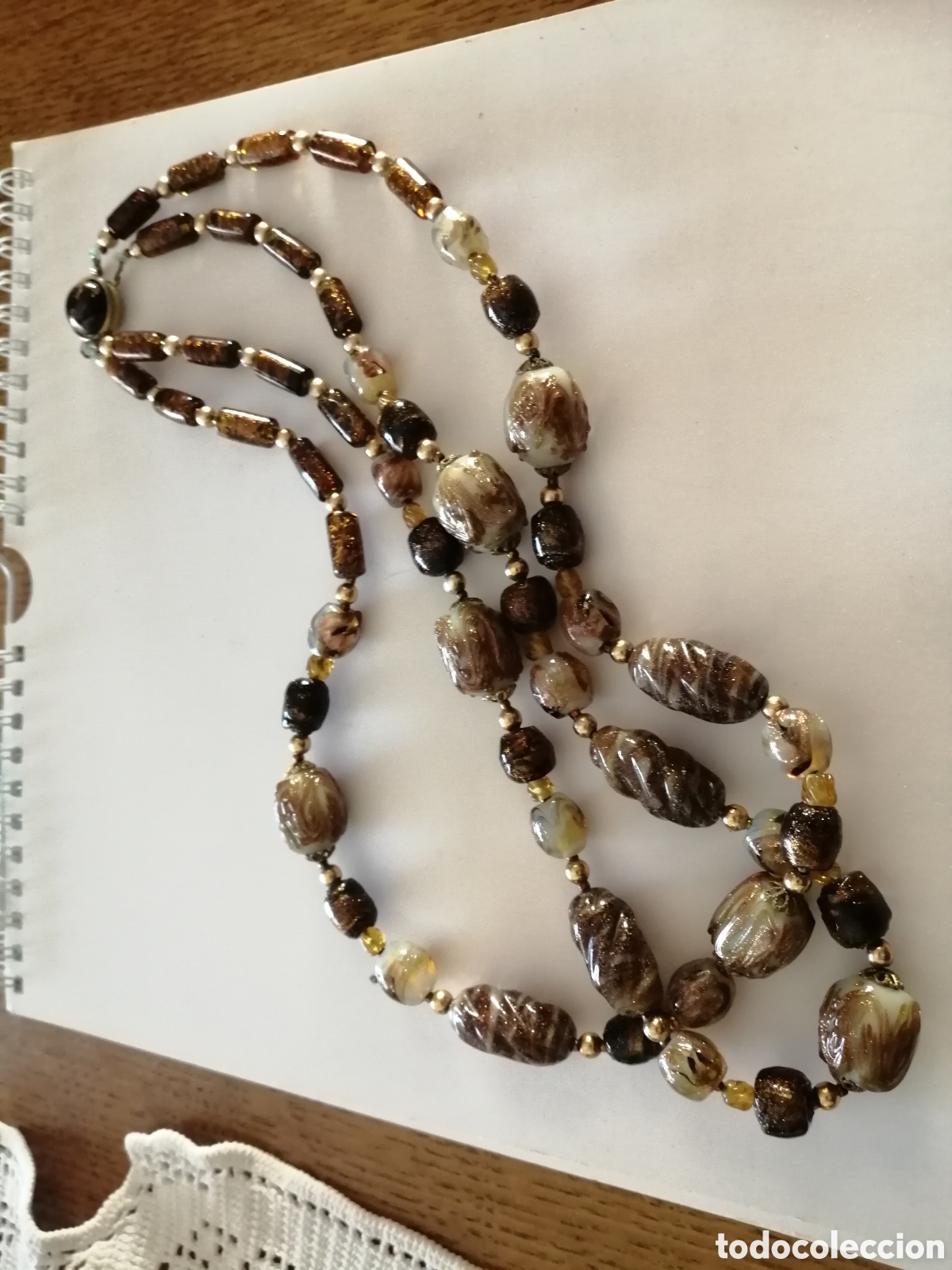 Vintage: Collar cristal vintage. - Foto 1