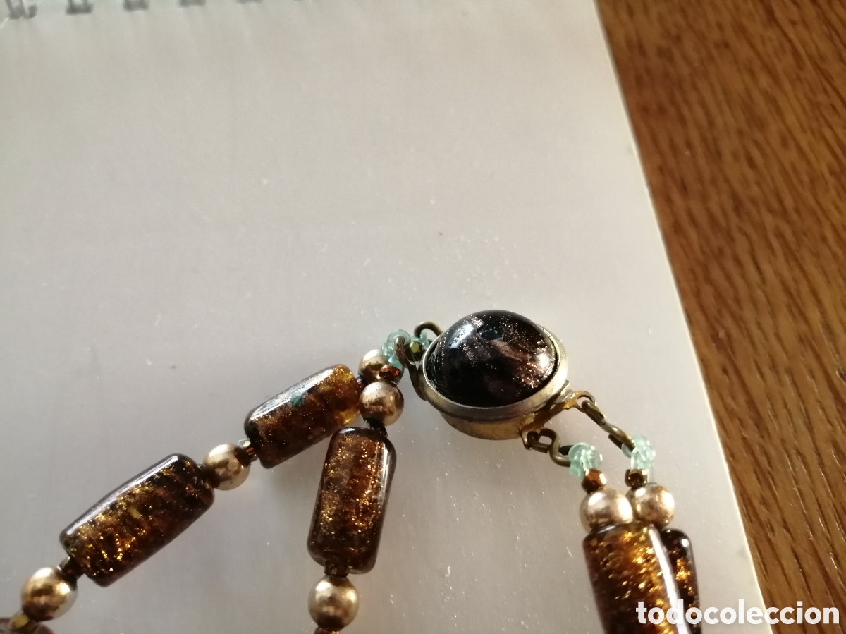 Vintage: Collar cristal vintage. - Foto 2