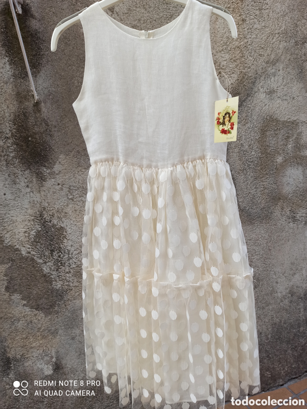 Vintage: Vestido para ceremonia, comuni&oacute;n... - Foto 1
