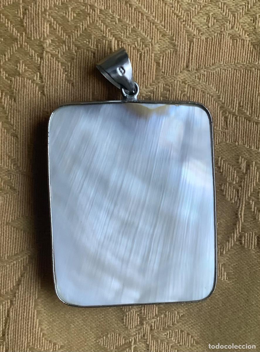Vintage: COLGANTE DE N&Aacute;CAR CON PERLAS - Foto 2
