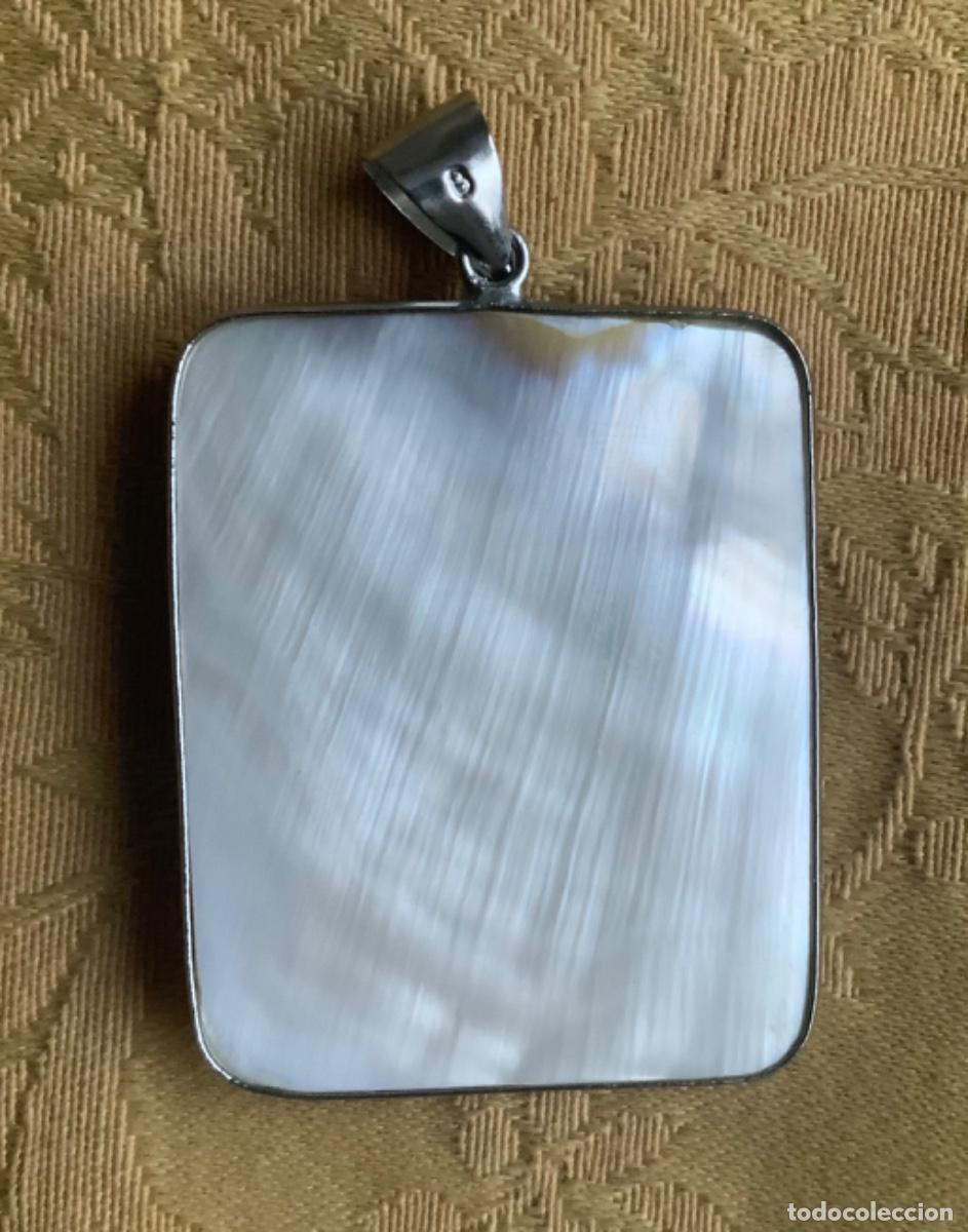 Vintage: COLGANTE DE N&Aacute;CAR CON PERLAS - Foto 4