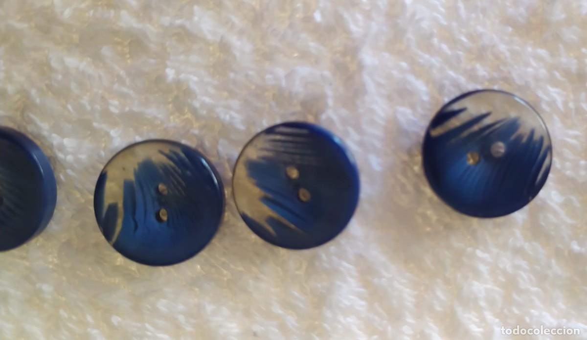 Vintage: Botones azules - Foto 2