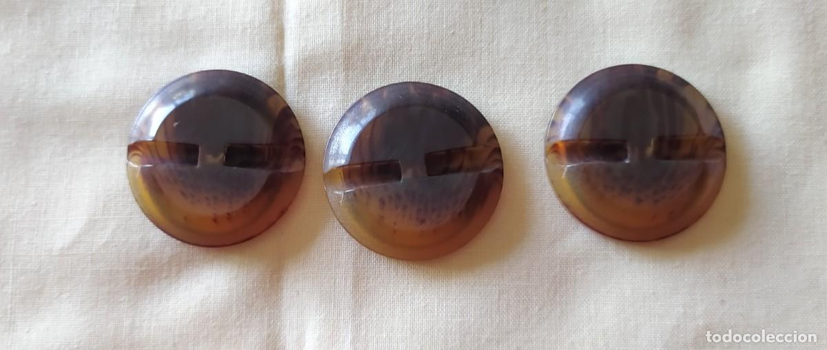 Vintage: Botones marrones degradados - Foto 3