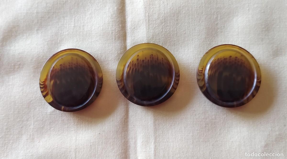 Vintage: Botones marrones degradados - Foto 4