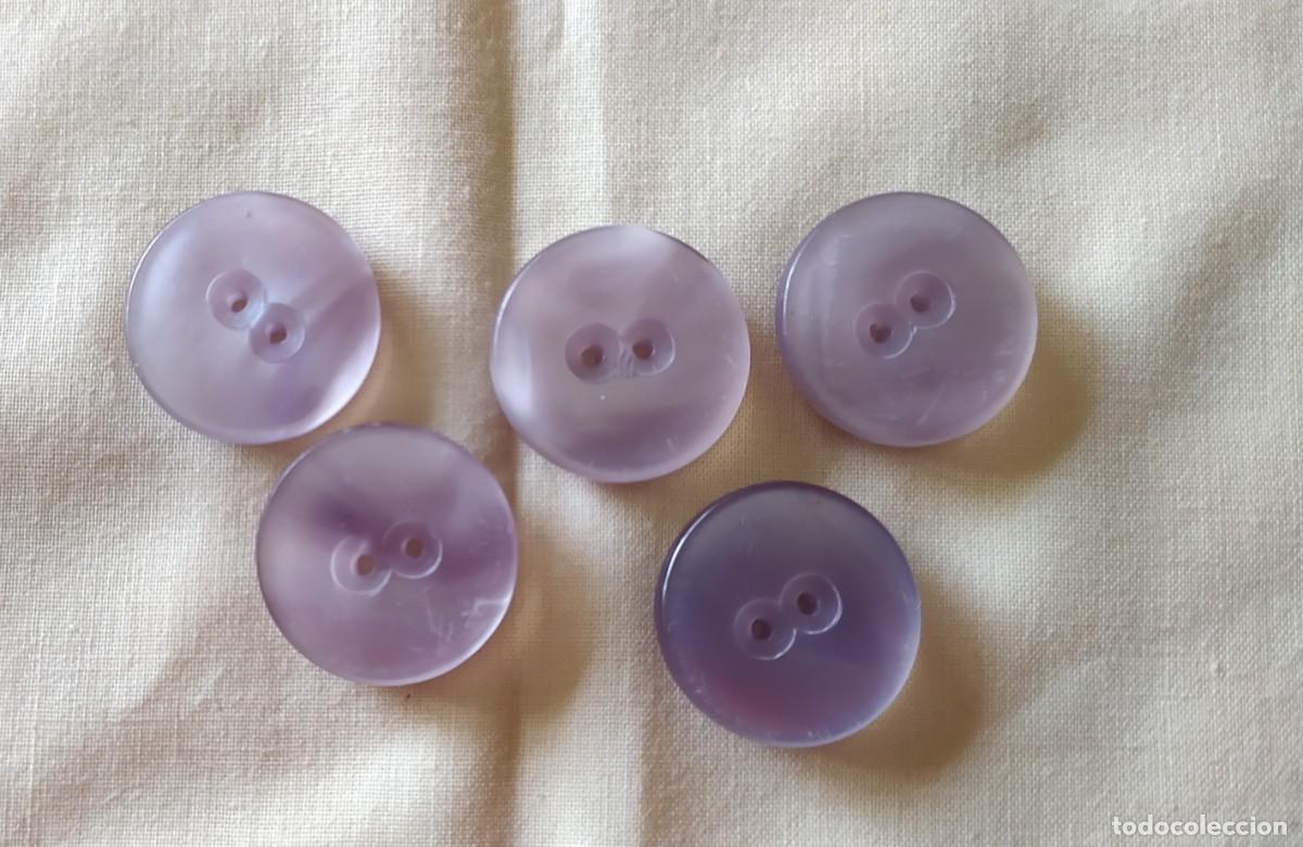 Vintage: Botones violetas - Foto 3