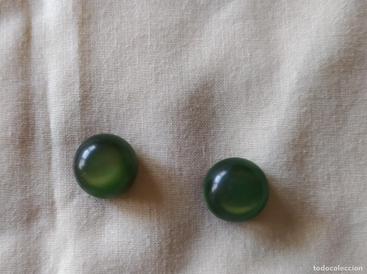 Vintage: Boton bola verde - Foto 3
