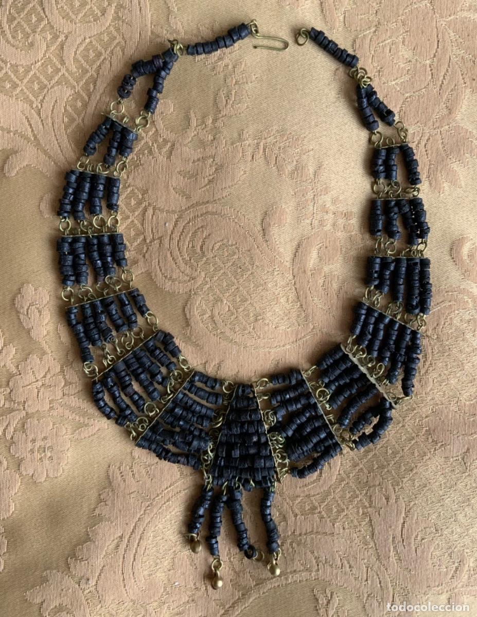 Vintage: COLLAR EGIPCIO, COLOR NEGRO - Foto 5
