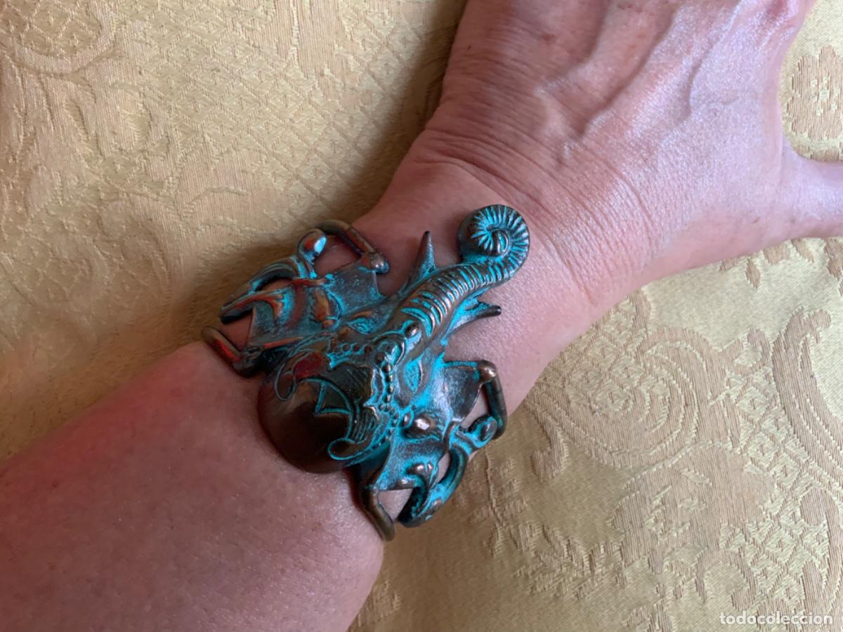 Vintage: BRAZALETE COBRE ELEFANTE - Foto 6