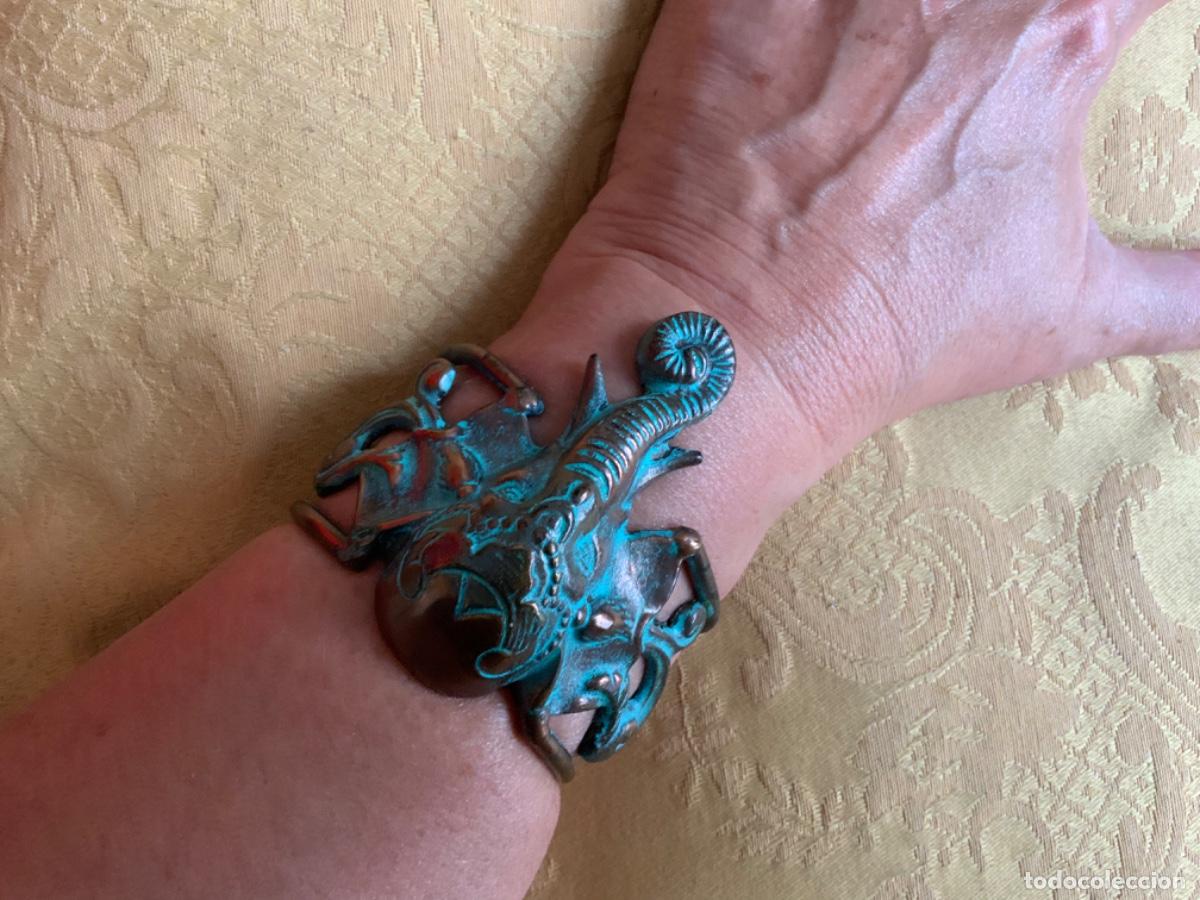 Vintage: BRAZALETE COBRE ELEFANTE - Foto 12