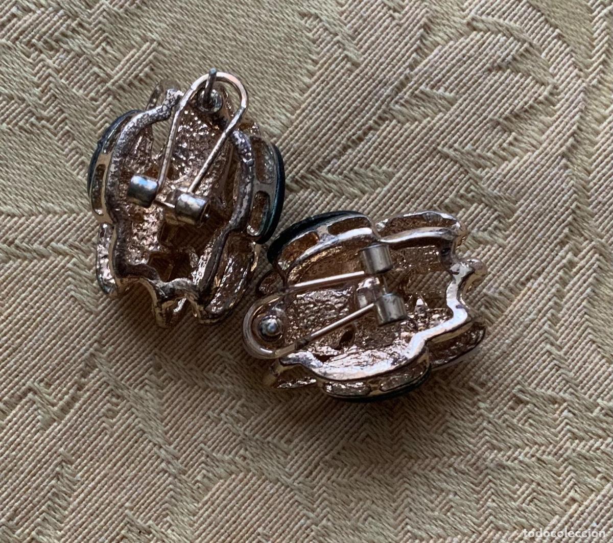 Vintage: PENDIENTES VINTAGE CIERRE OMEGA - Foto 2