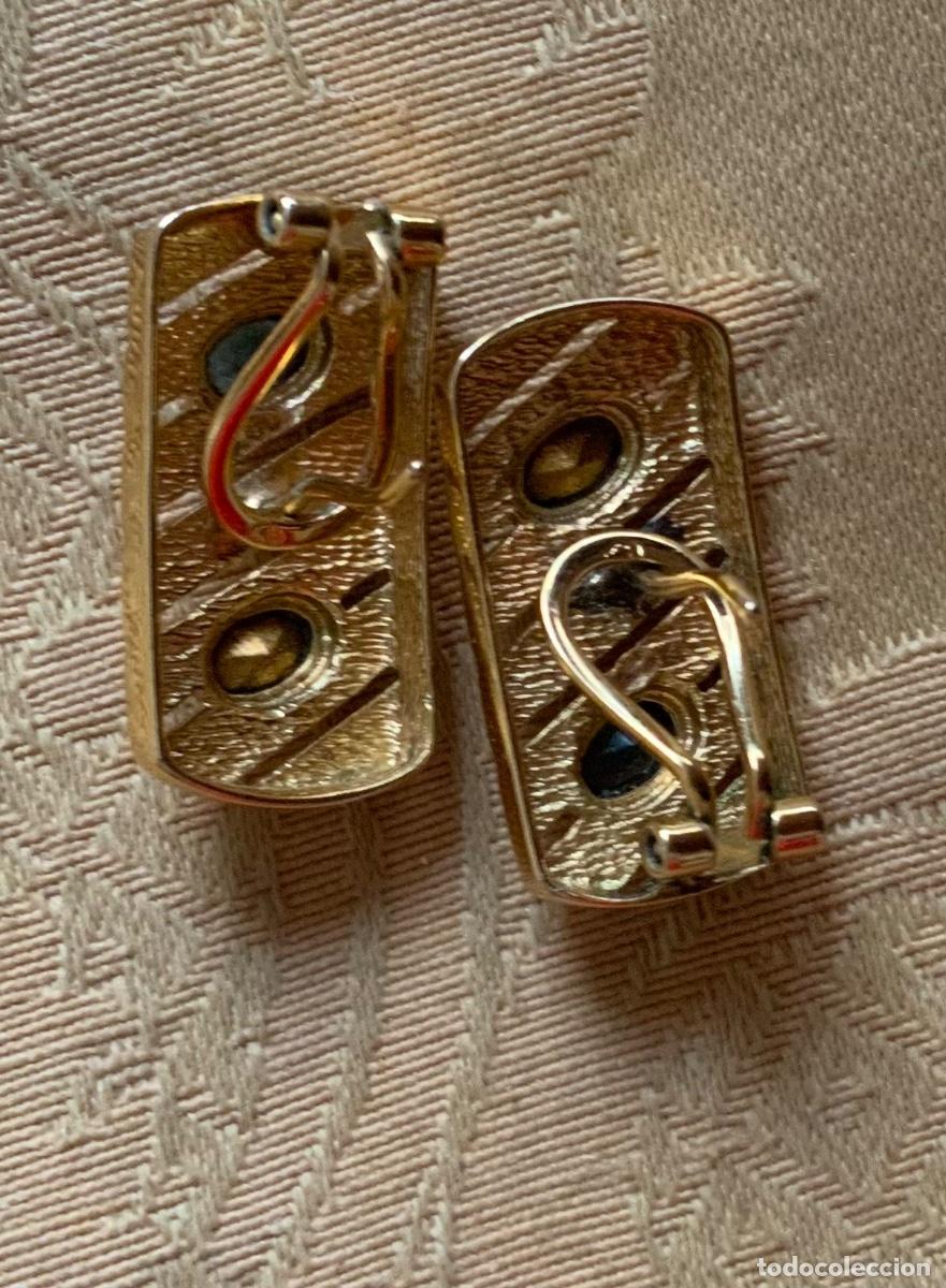Vintage: PENDIENTES VINTAGE CIERRE OMEGA - Foto 5