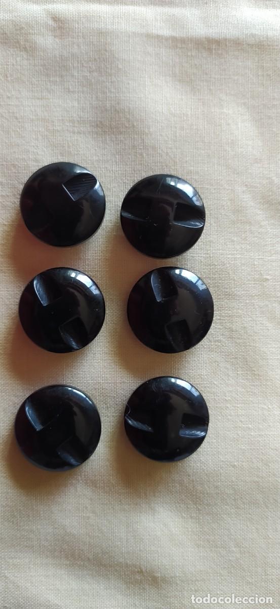 Vintage: Botones negros - Foto 3
