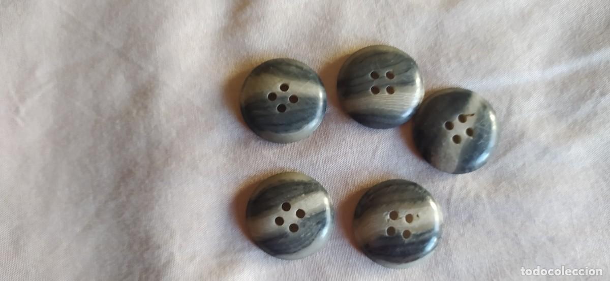 Vintage: botones grises - Foto 2