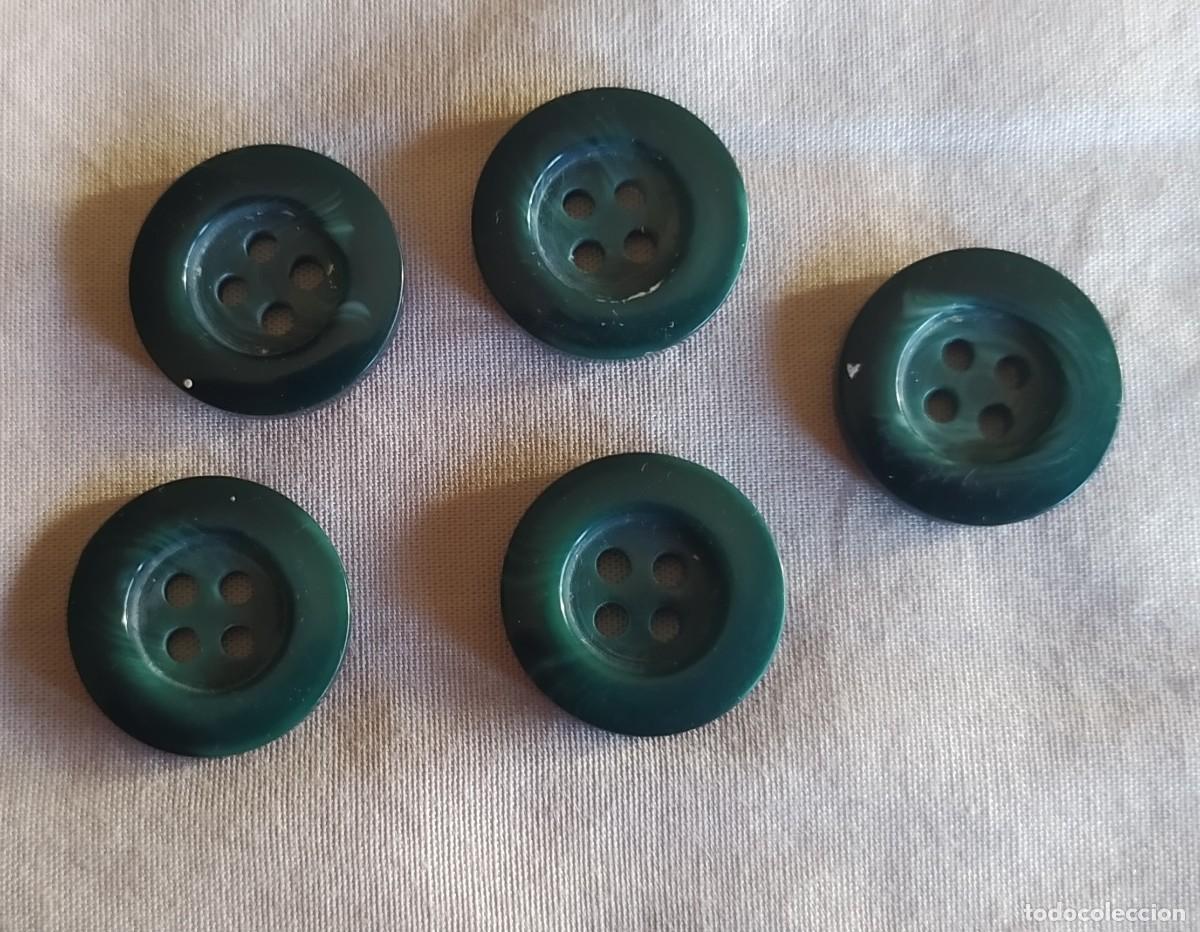 Vintage: Botones verdes - Foto 1