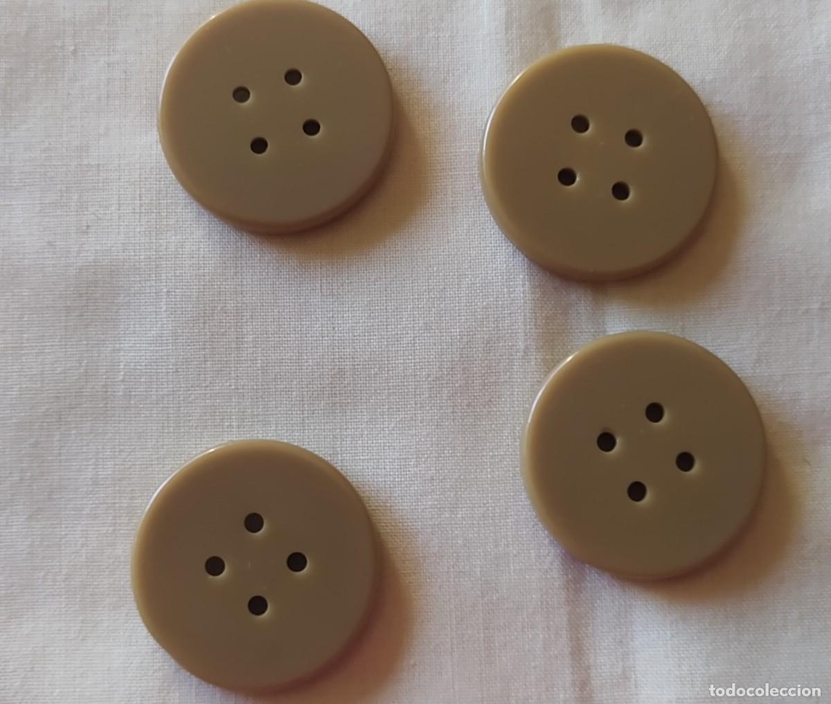 Vintage: Botones beige - Foto 3