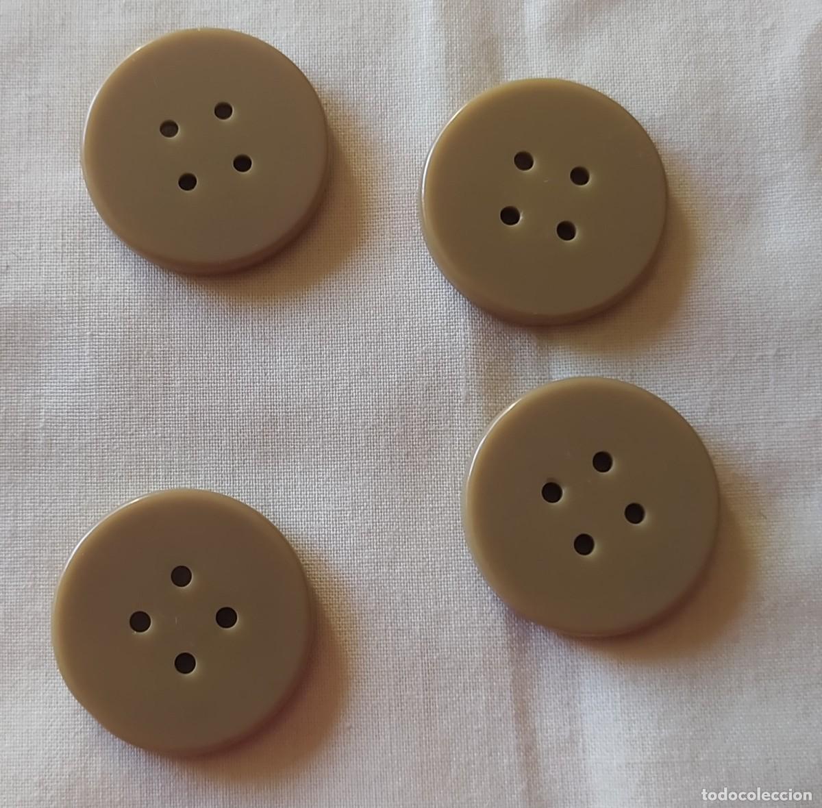 Vintage: Botones beige - Foto 4