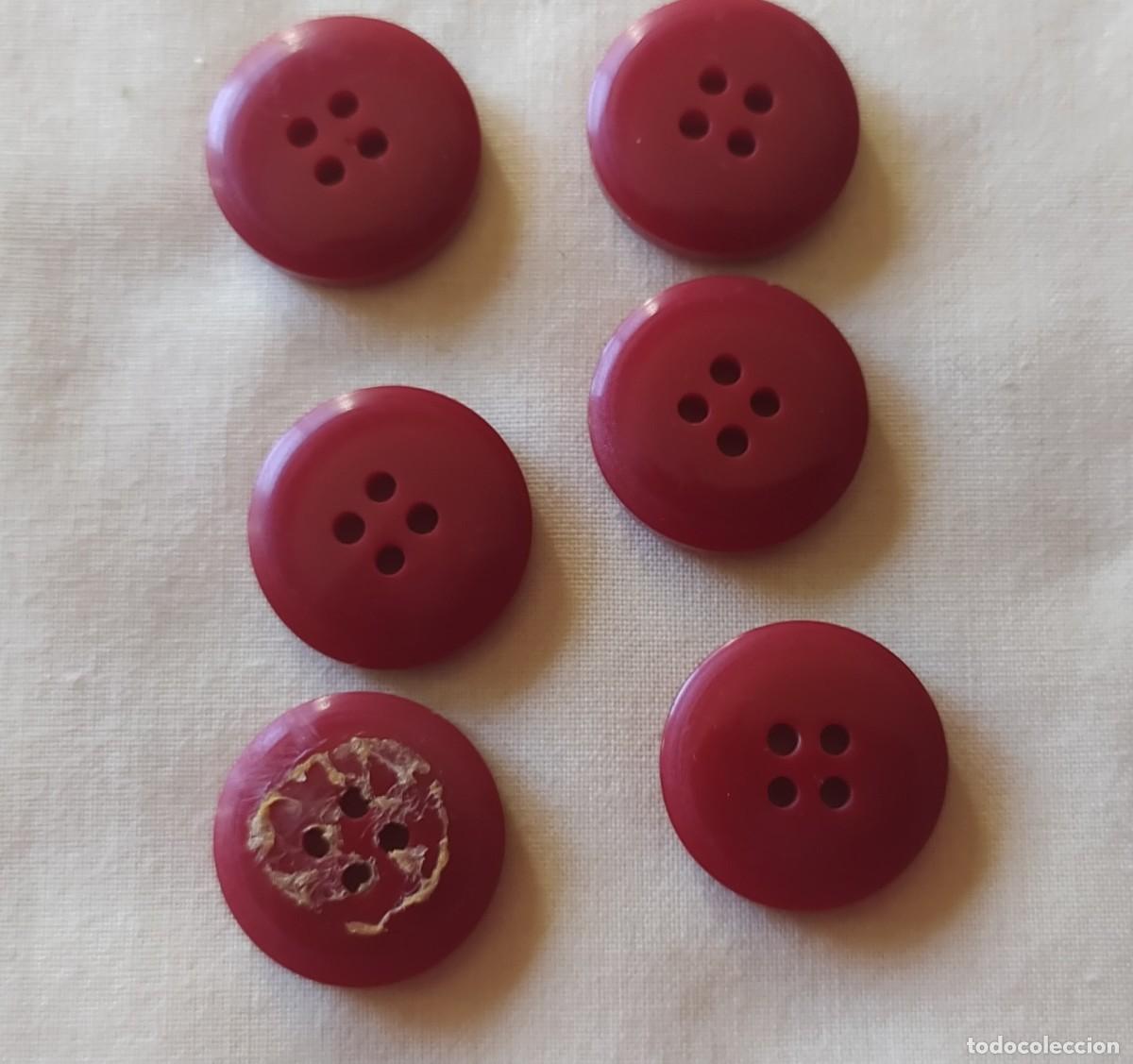 Vintage: Botones rojos - Foto 2