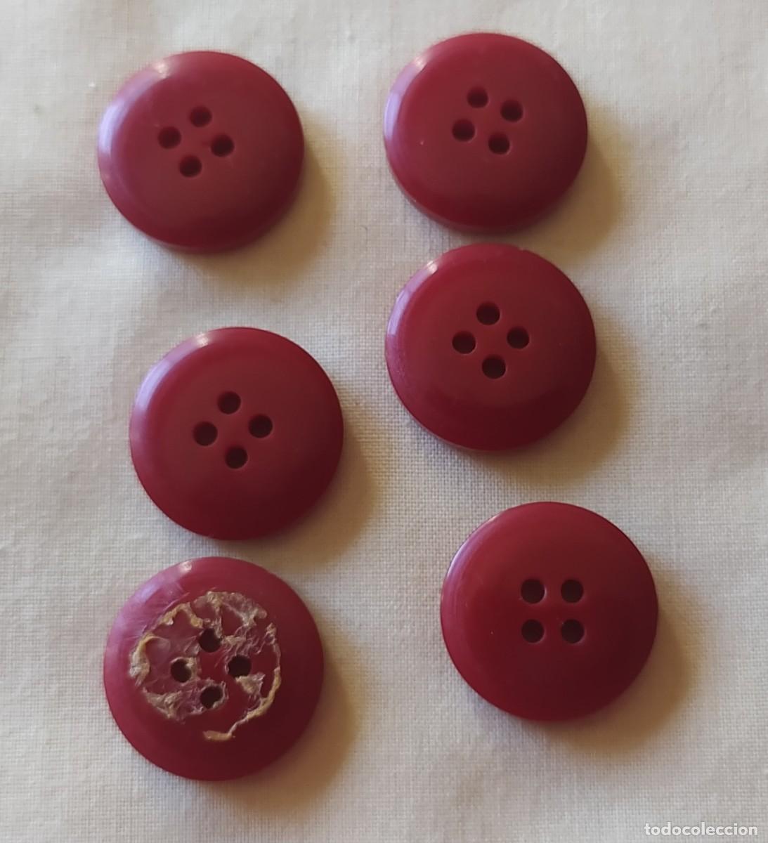 Vintage: Botones rojos - Foto 3