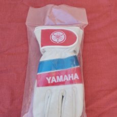 Vintage: VINTAGE GUANTES PIEL MOTOCROSS YAMAHA NEW OLD STOCK. Lote 402224989