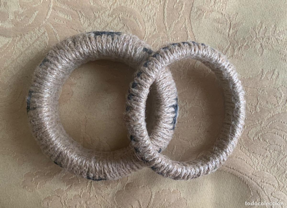 Vintage: 2 PULSERAS DE CUERDA &Eacute;TNICAS - Foto 3