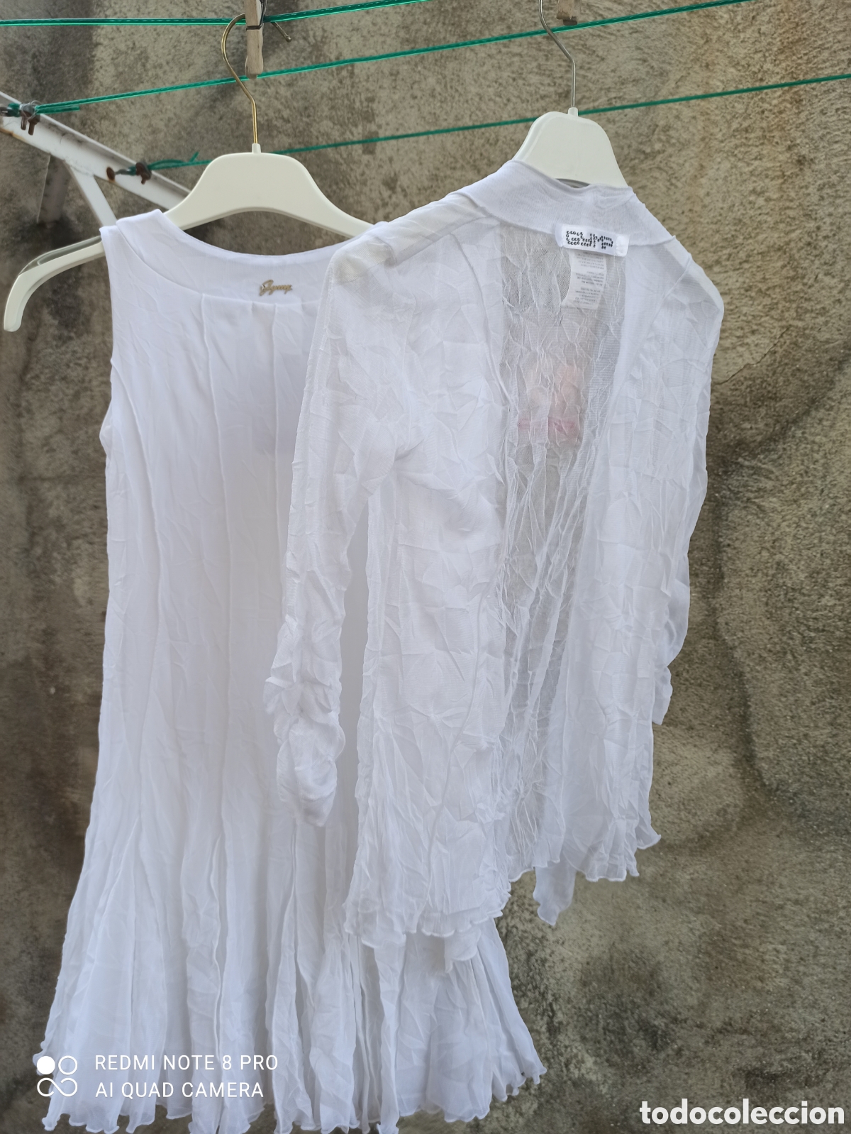 Vintage: Espectacular conjunto de vestido y chaqueta - Foto 8