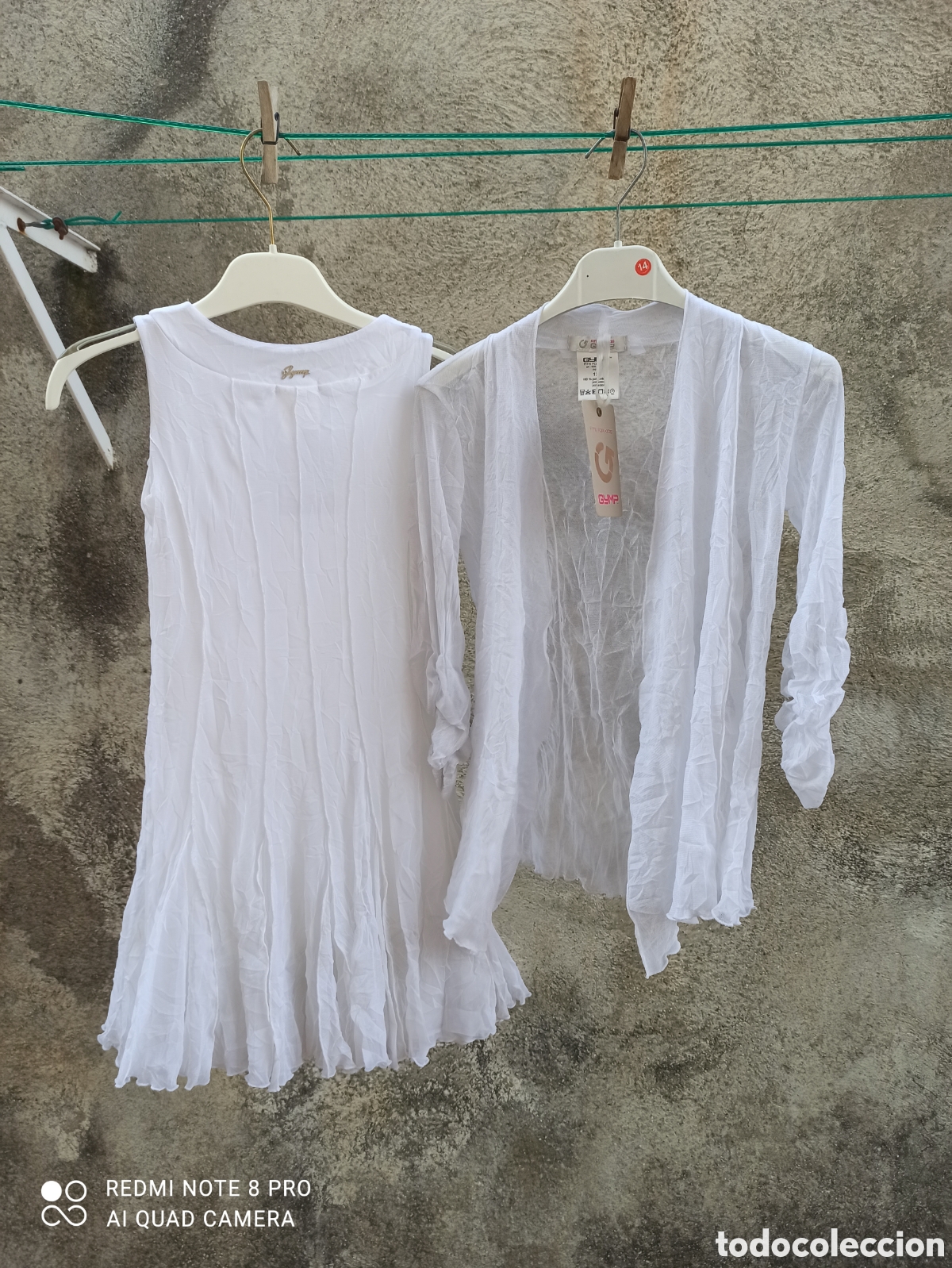 Vintage: Espectacular conjunto de vestido y chaqueta - Foto 9