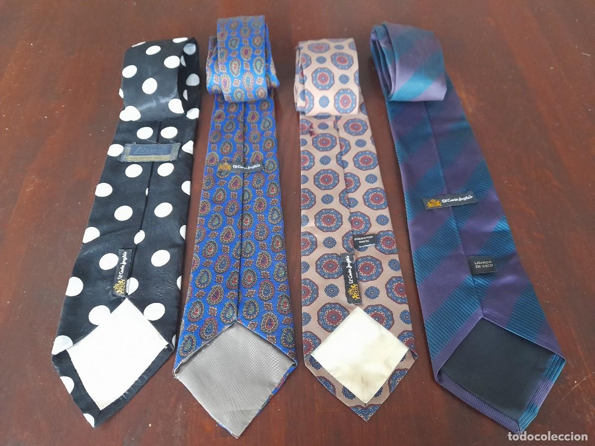 lucha historia emoción una corbata vintage marca el corte ingles, años - Kaufen Vintage-Herrenmode  in todocoleccion